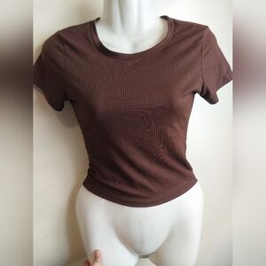 Small brown T-shirt